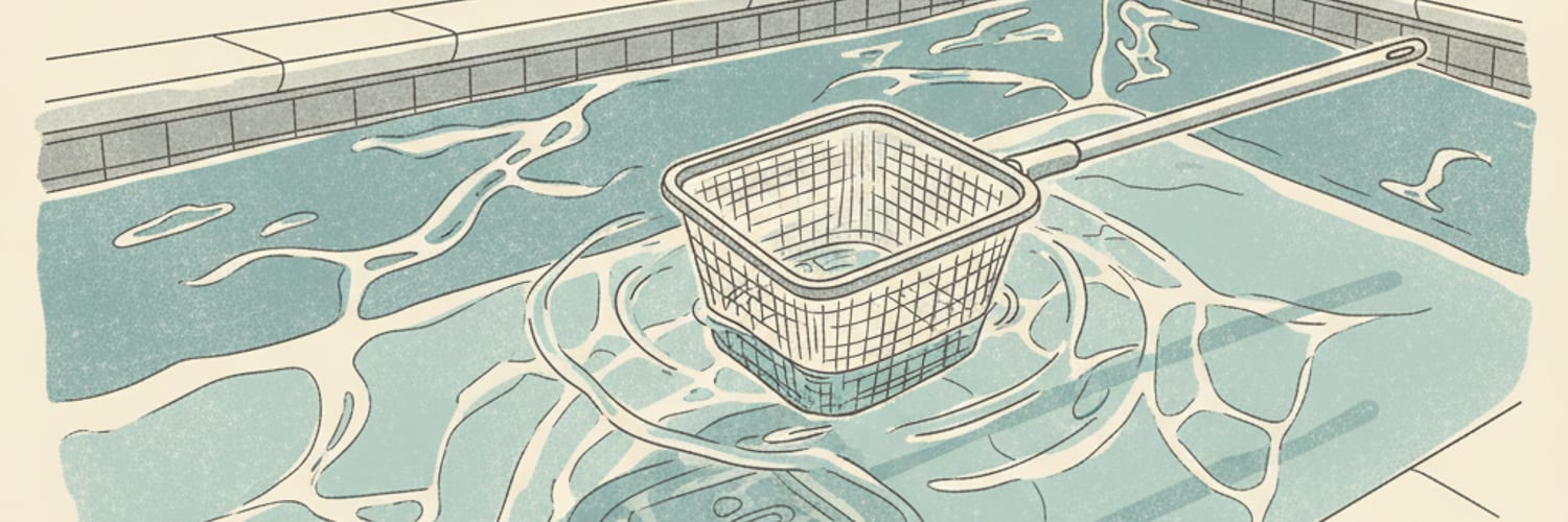 Pool Filter Cleaning & Replacement illustration for homeowners in Alpine, California
