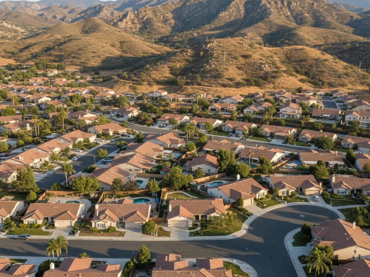 East County San Diego County neighborhood near La Mesa