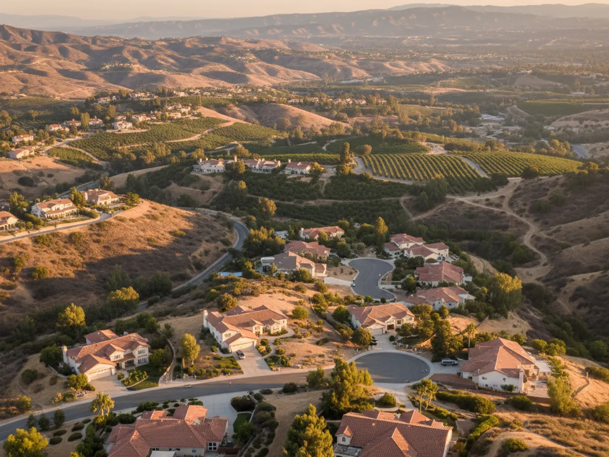 North County Inland San Diego County neighborhood near Bonsall